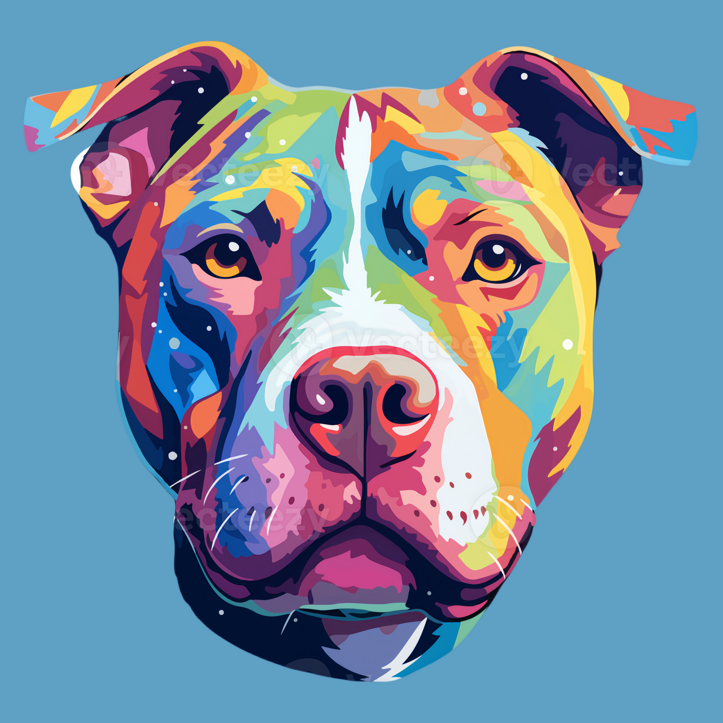 Pit Bull Dog | Diamond Painting