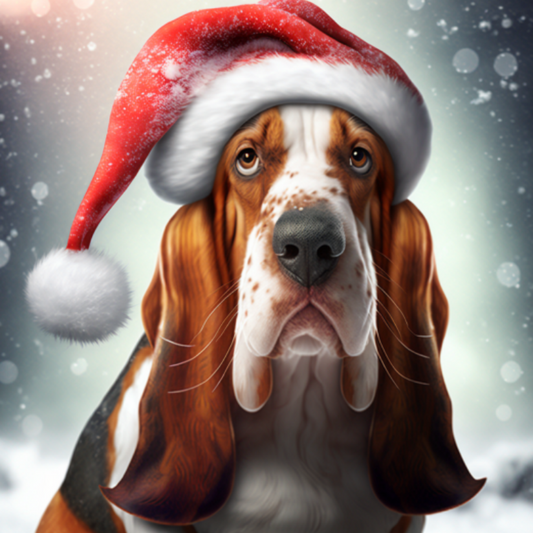 Christmas Dog | Diamond Painting