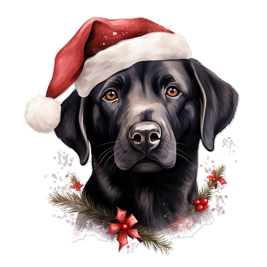 Christmas Dog | Diamond Painting