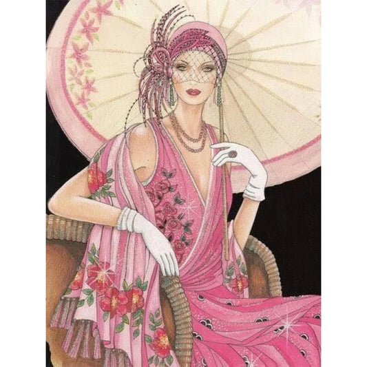 Beautiful Girl | Cross Stitch Embroidery