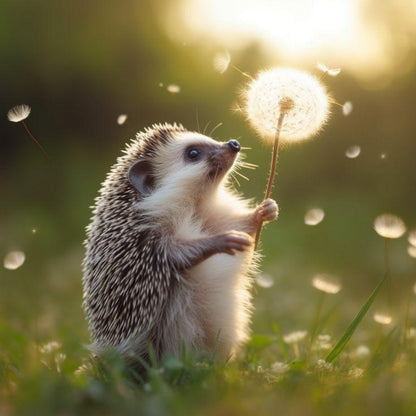 Hedgehog | Diamond Painting