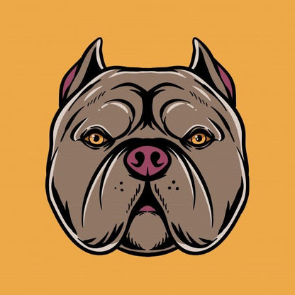 Pit Bull Dog | Diamond Painting