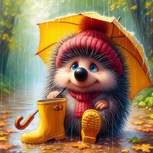 Hedgehog | Diamond Painting