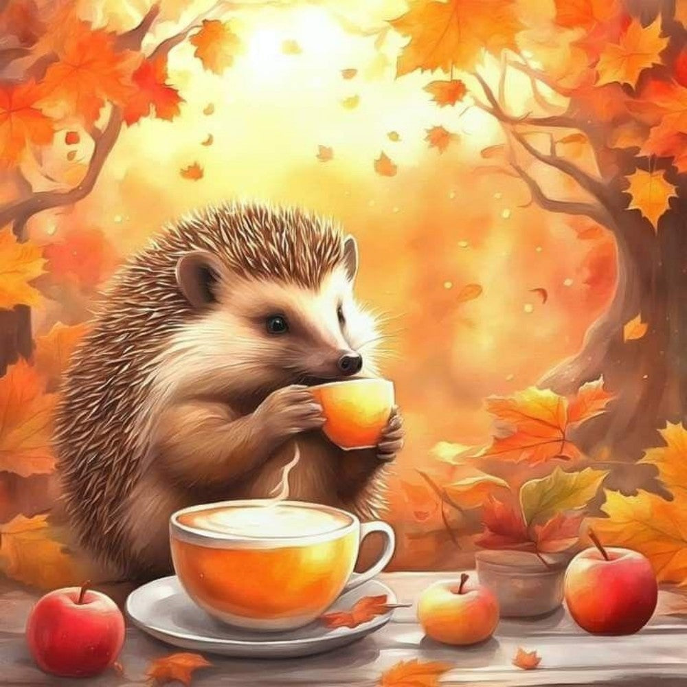 Hedgehog | Diamond Painting