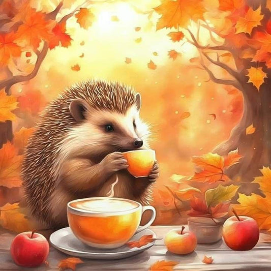Hedgehog | Diamond Painting