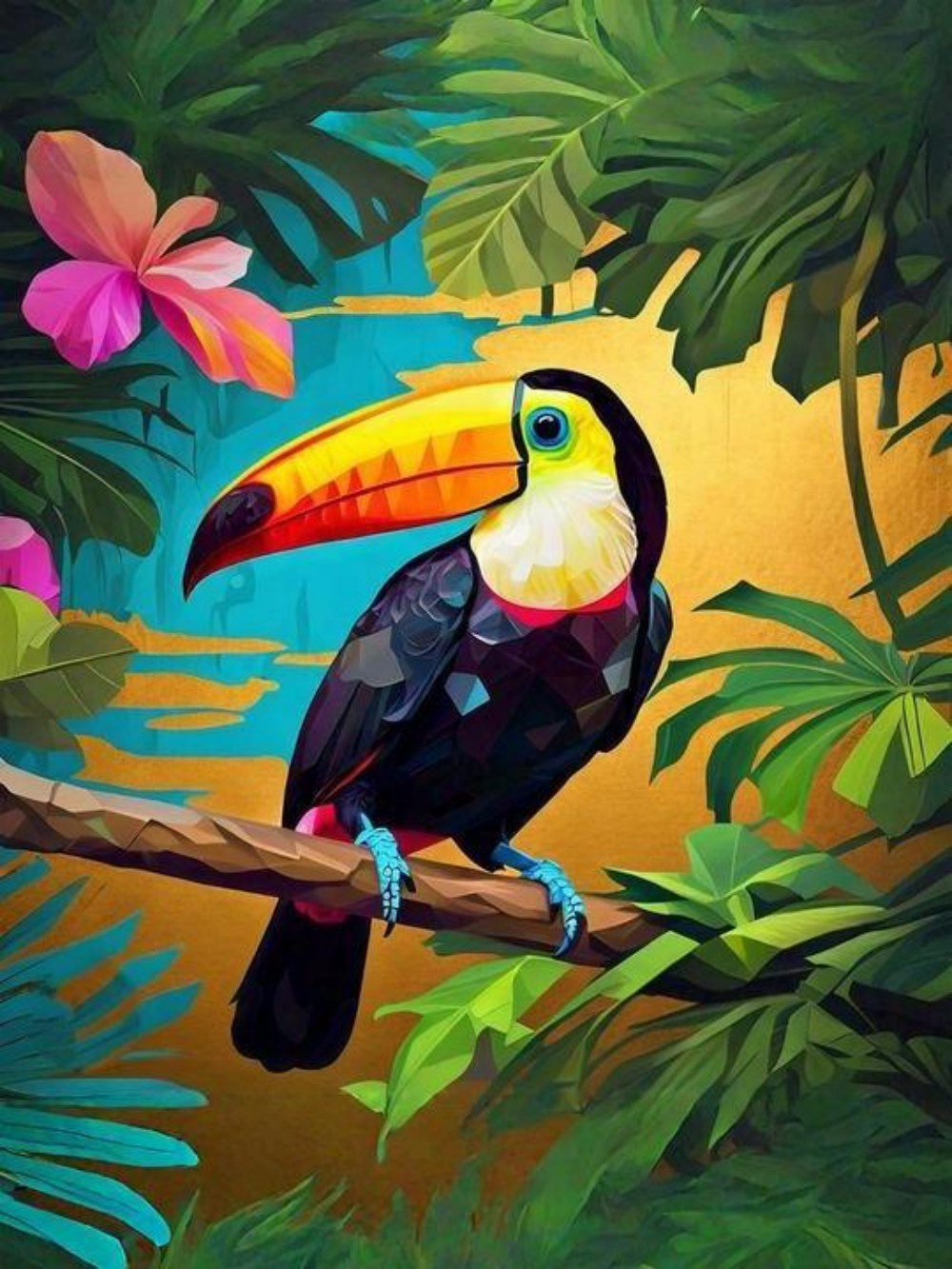Toucan Bird | Diamond Painting