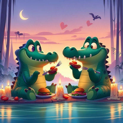 Alligator | Diamond Painting