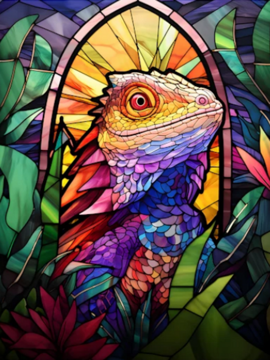 Bearded Dragon | Diamond Painting