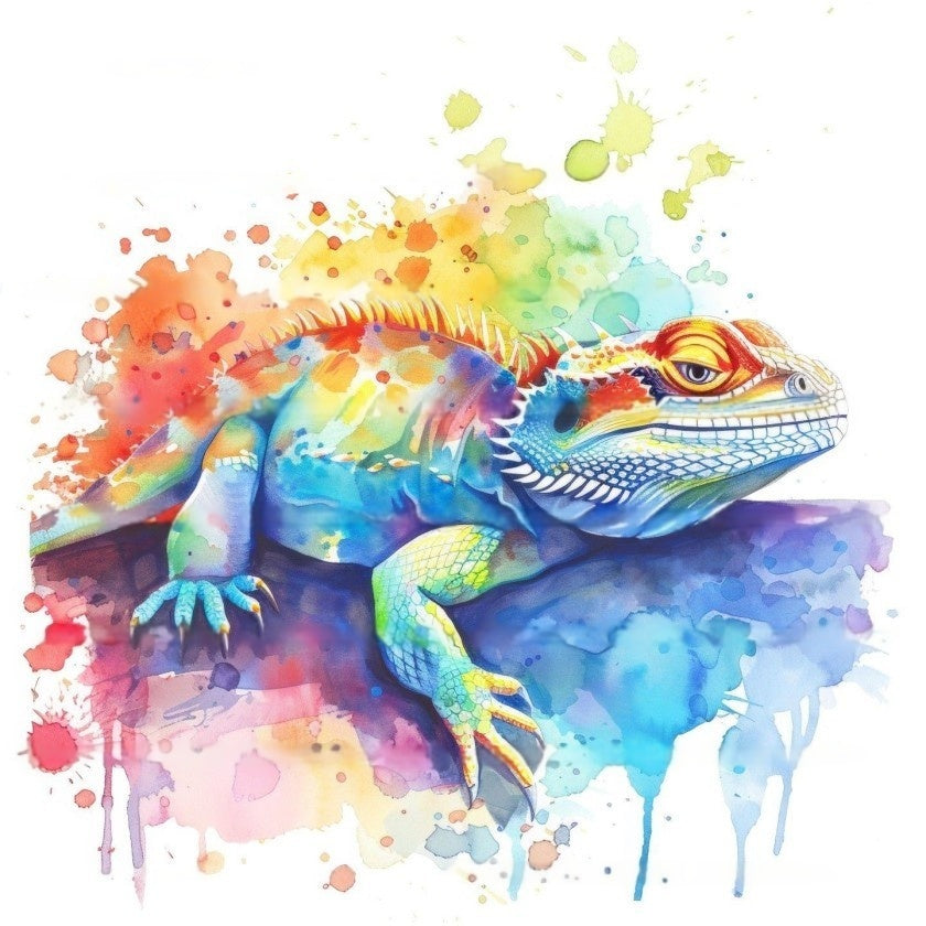Bearded Dragon | Diamond Painting