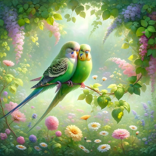 Birds and Flowers | Diamond Painting