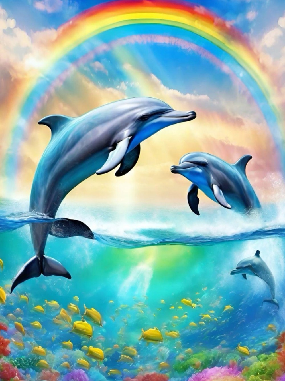 Dolphin | Diamond Painting