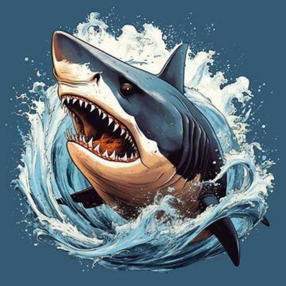 Shark | Diamond Painting