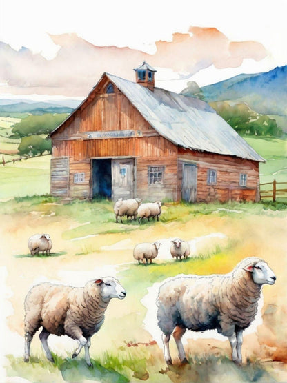 Sheep | Diamond Painting