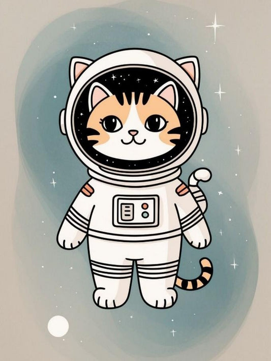 Cats in Space | Diamond Painting