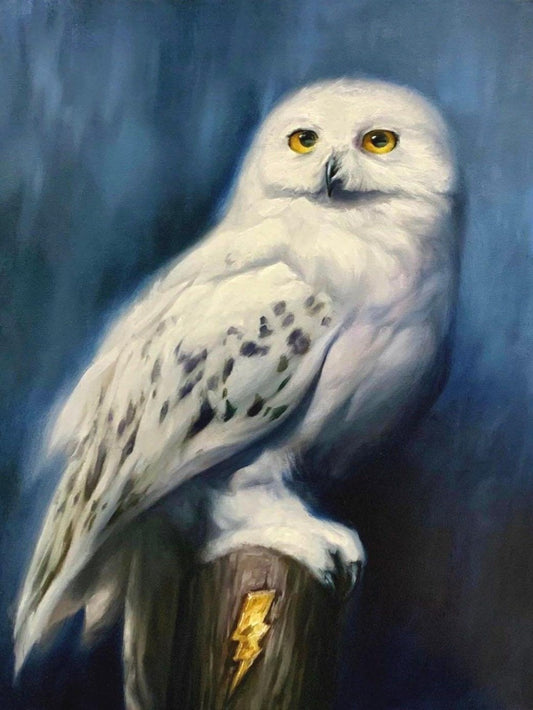 Snowy owl (White Owl) | Diamond Painting