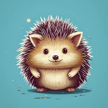 Hedgehog | Diamond Painting