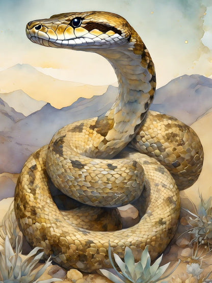 Rattlesnake | Diamond Painting