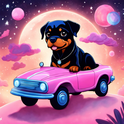 Rottweiler Dog | Diamond Painting