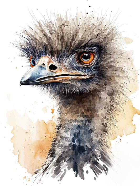 Ostrich | Diamond Painting