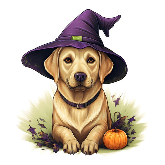 Yellow Labrador Dog | Diamond Painting