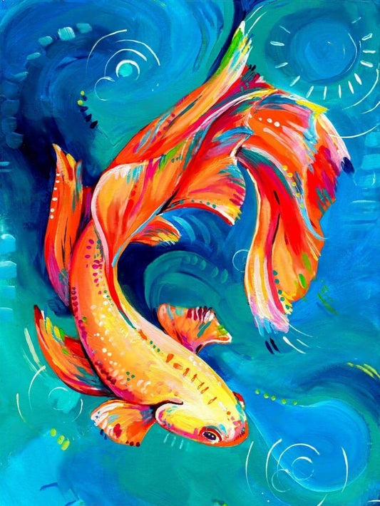 Koi Fish | Diamond Painting