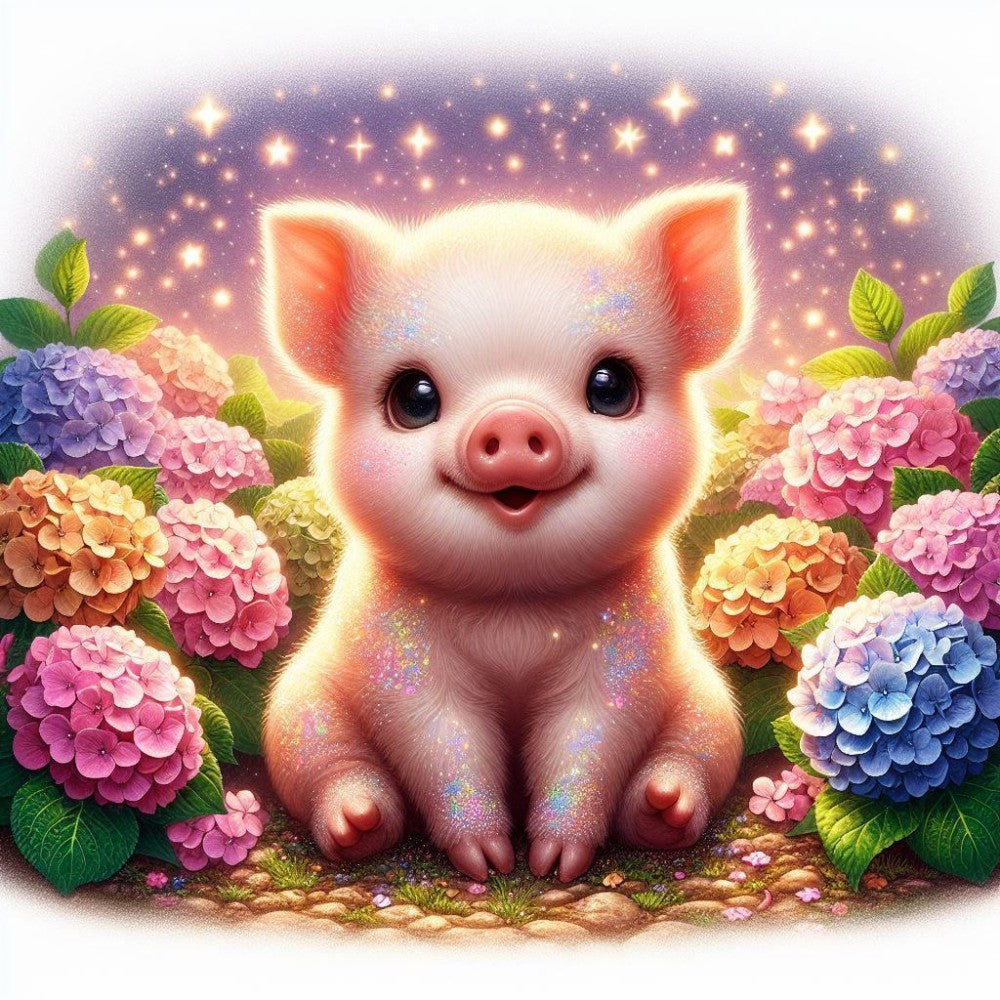 Pig | Diamond Painting