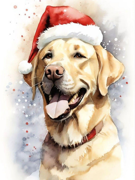 Yellow Labrador Dog | Diamond Painting