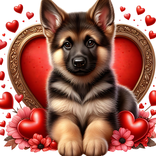 Dog German Shepherd | Diamond Painting