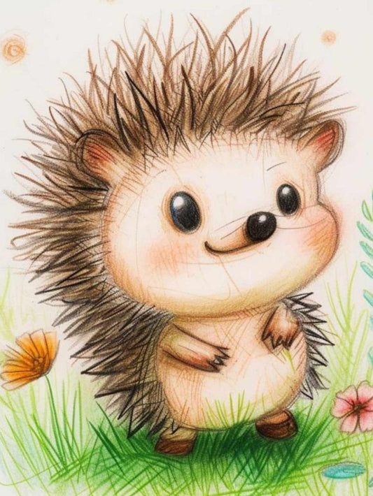 Hedgehog | Diamond Painting