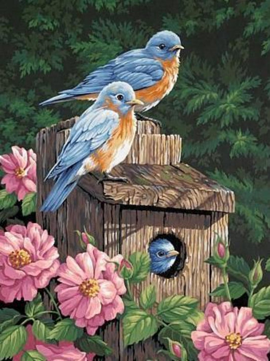 Bird House | Diamond Painting