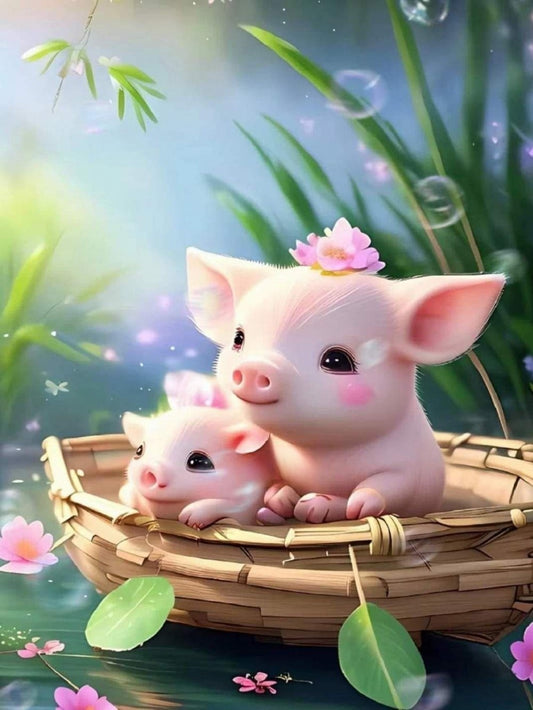 Pig | Diamond Painting