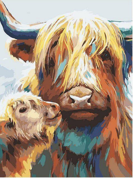 Highland Cow | Diamond Painting