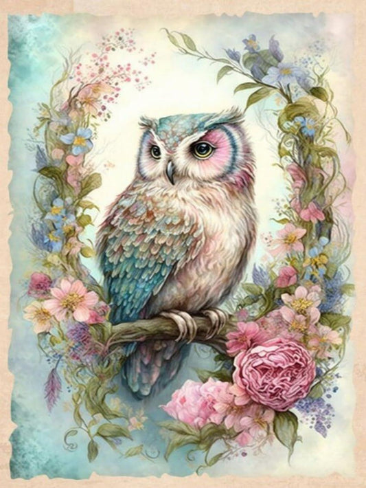 Colorful Owl | Diamond Painting