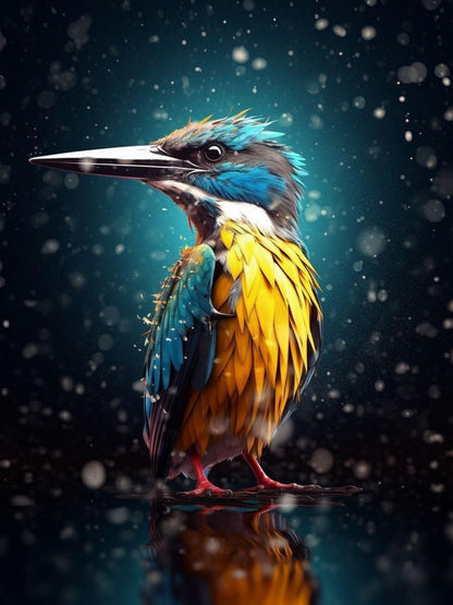 Kingfisher | Diamond Painting
