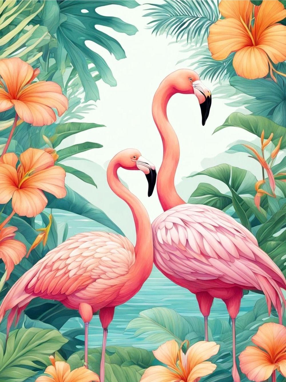 Flamingo | Diamond Painting