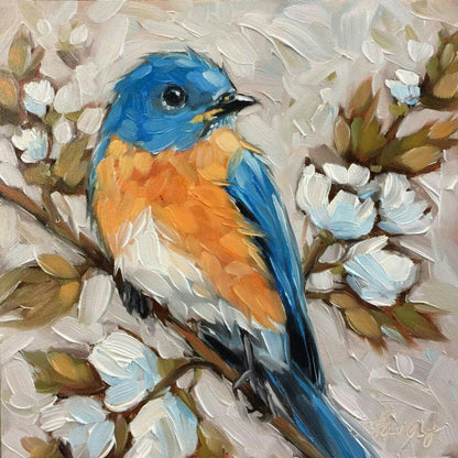 Blue Bird | Diamond Painting
