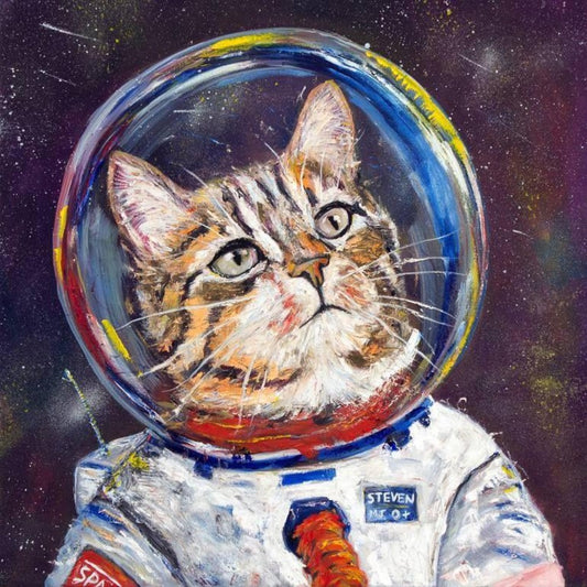 Cats in Space | Diamond Painting