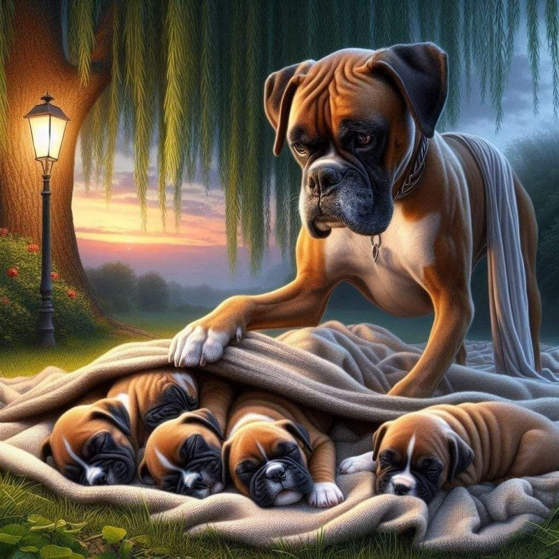Boxer Dog | Diamond Painting