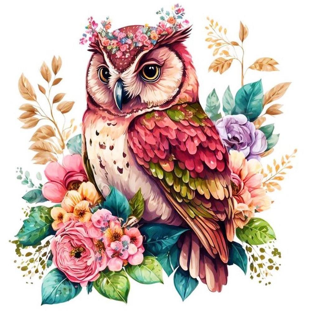 Colorful Owl | Diamond Painting