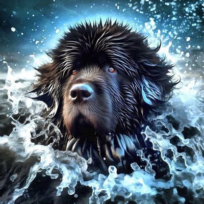 Newfoundland Dog | Diamond Painting