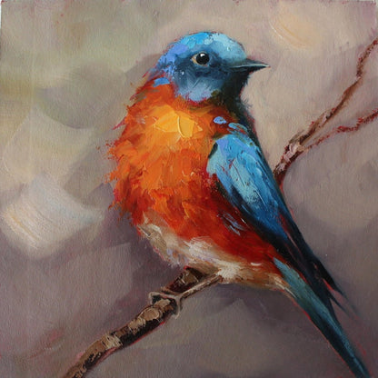 Blue Bird | Diamond Painting