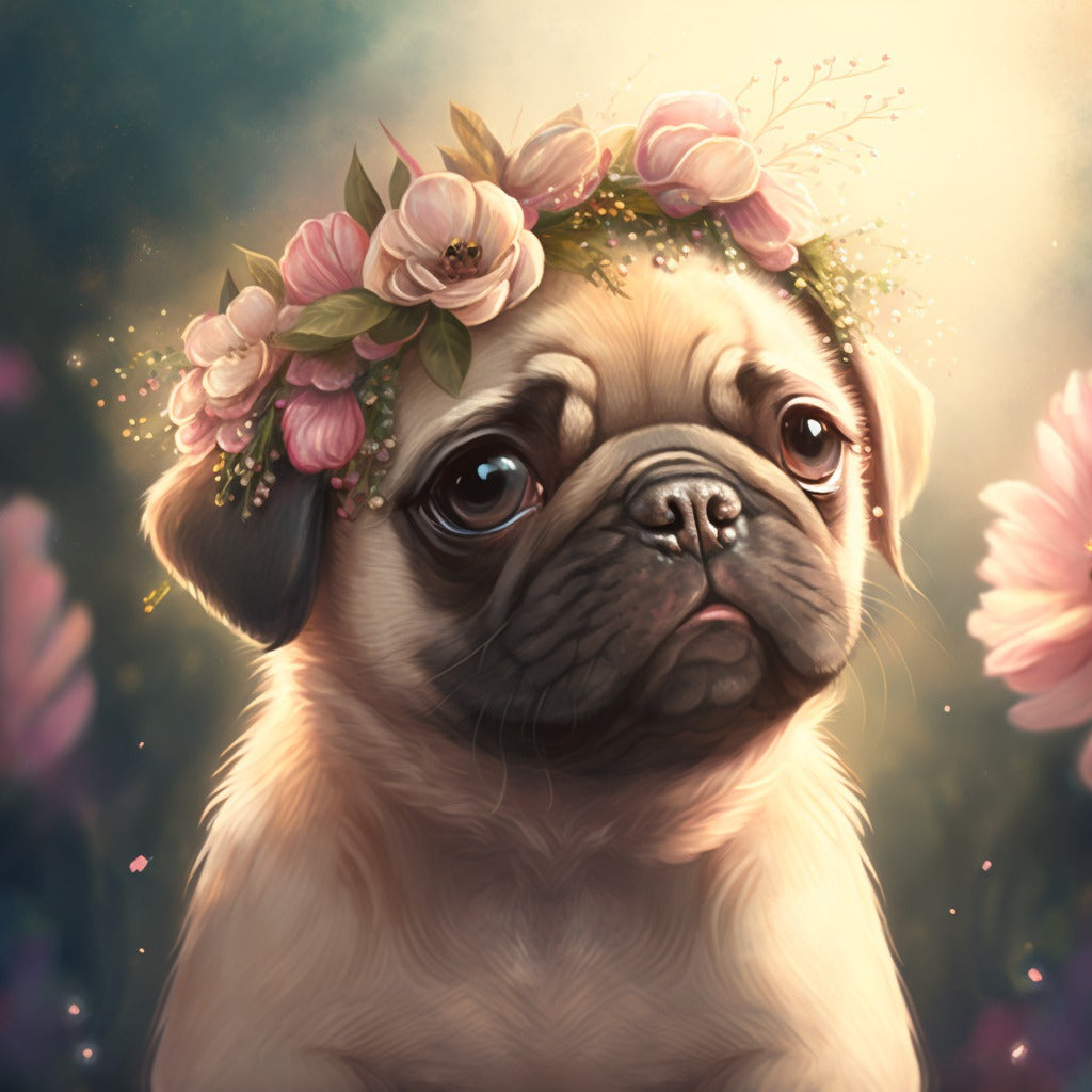 Pug Dog | Diamond Painting