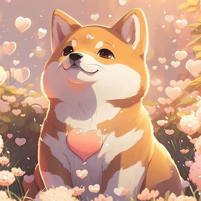 Shiba Inu Dog | Diamond Painting