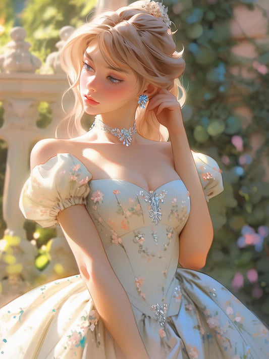 Beautiful Girl | Diamond Painting