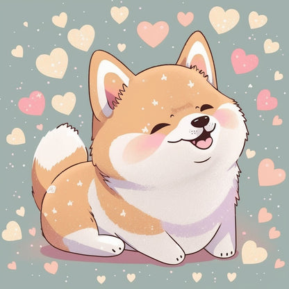 Shiba Inu Dog | Diamond Painting