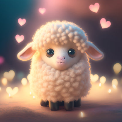 Sheep | Diamond Painting