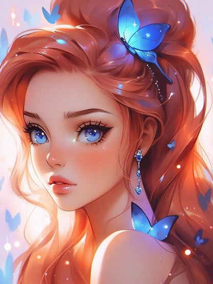 Beautiful Girl | Diamond Painting