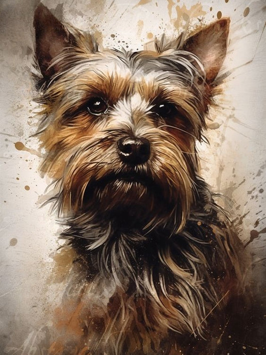 Dog Yorkie | Diamond Painting