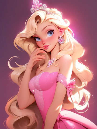 Beautiful Girl | Diamond Painting