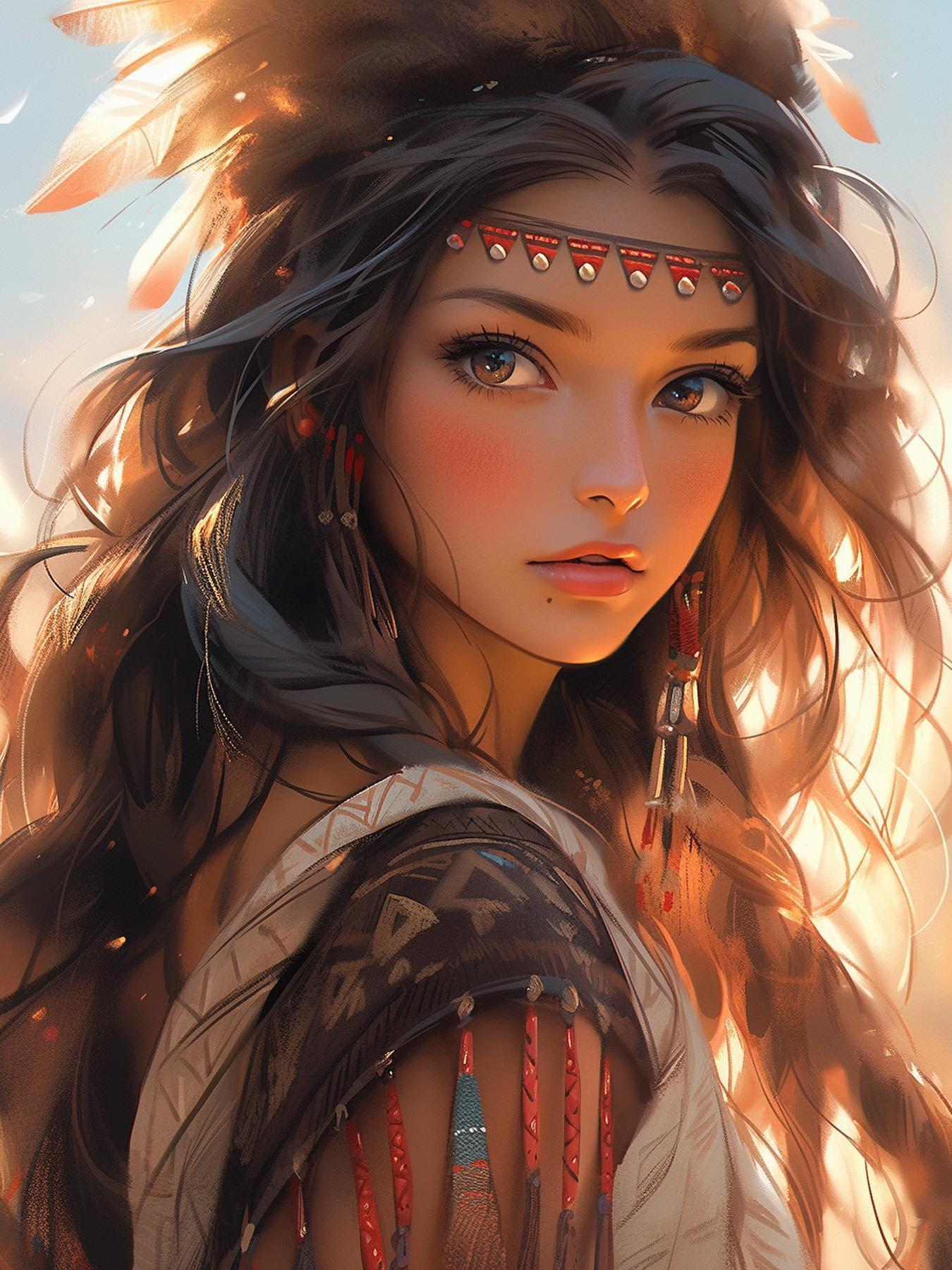 Beautiful Girl | Diamond Painting